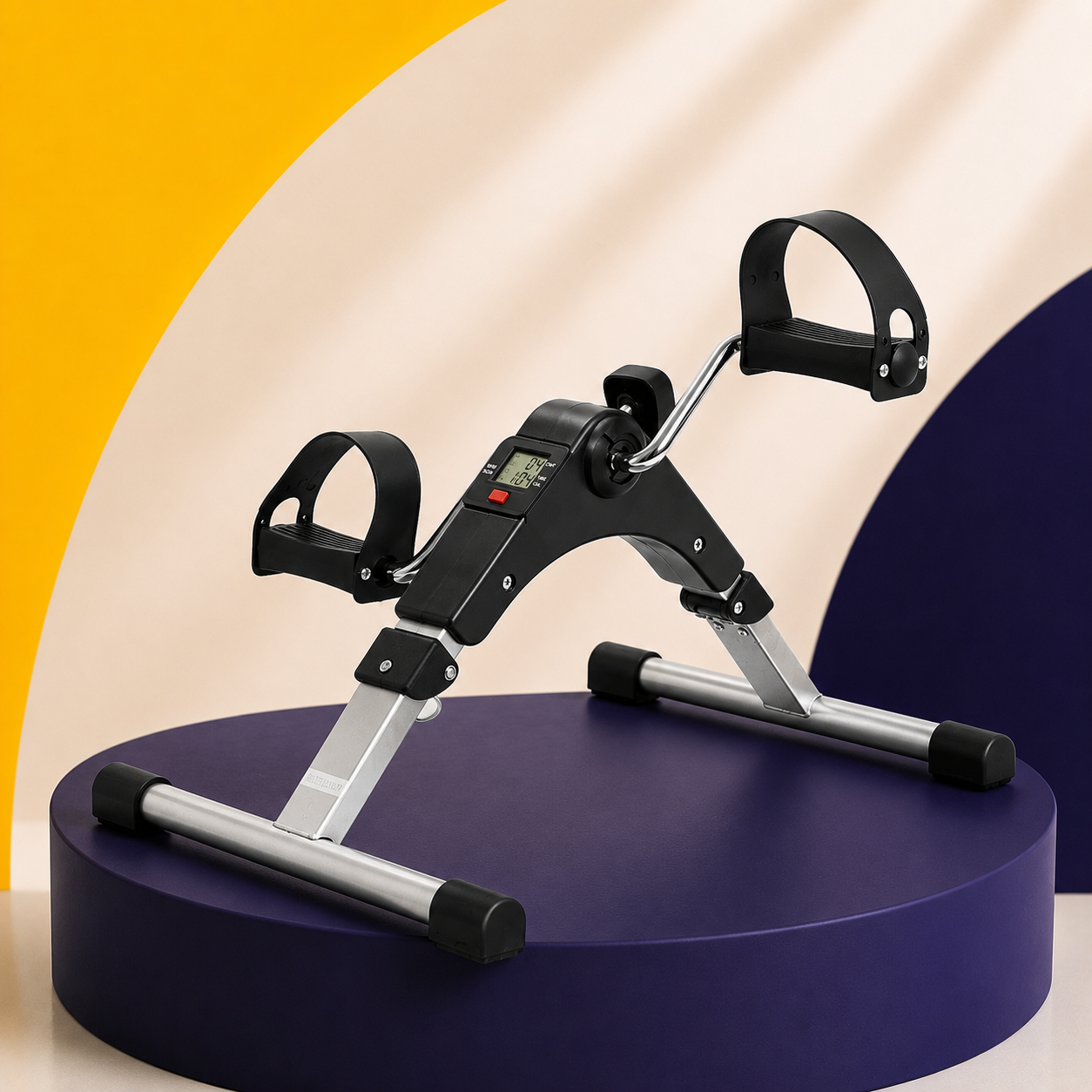 Pedalera de rehabilitación con contador digital